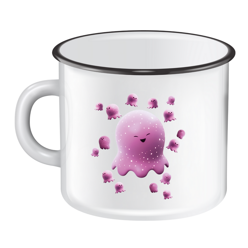 Hydrozoans - Emaille Tasse