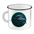 Vincents Familie - Emaille Tasse